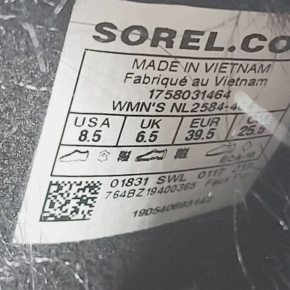 Sorel Women's Blue Black Tofino‎ II NL2584-464 Waterproof Winter Boots Size 8.5